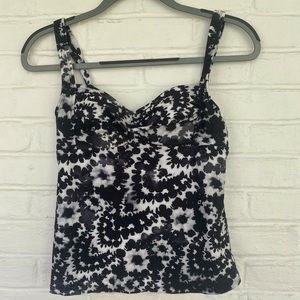 Bisou Bisou tankini top size small